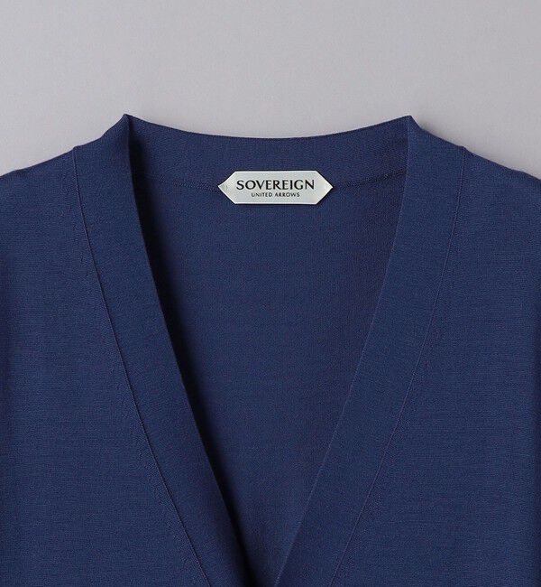 UNITED ARROWS「＜SOVEREIGN＞ハイゲージニット カーディガン」|カーディガン|
