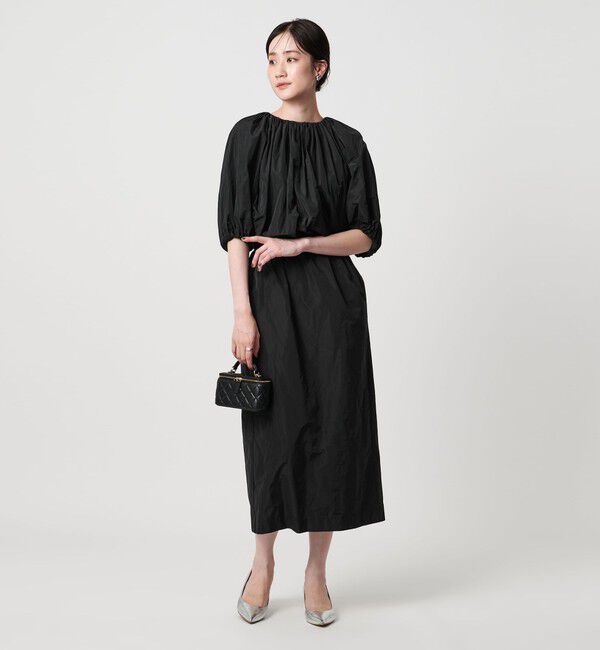 UNITED ARROWS「ギャザー ワンピース‐ウォッシャブル‐」|ワンピース|