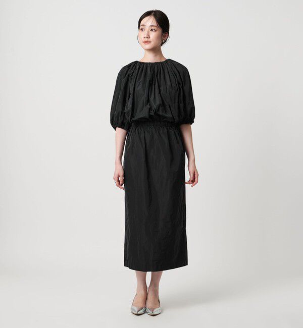 UNITED ARROWS「ギャザー ワンピース‐ウォッシャブル‐」|ワンピース|