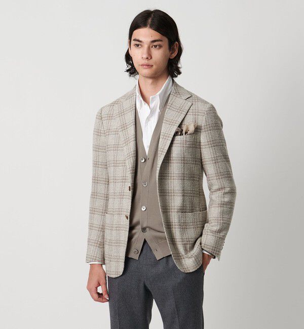 UNITED ARROWS「ウール ハイゲージ カーディガン」|カーディガン|