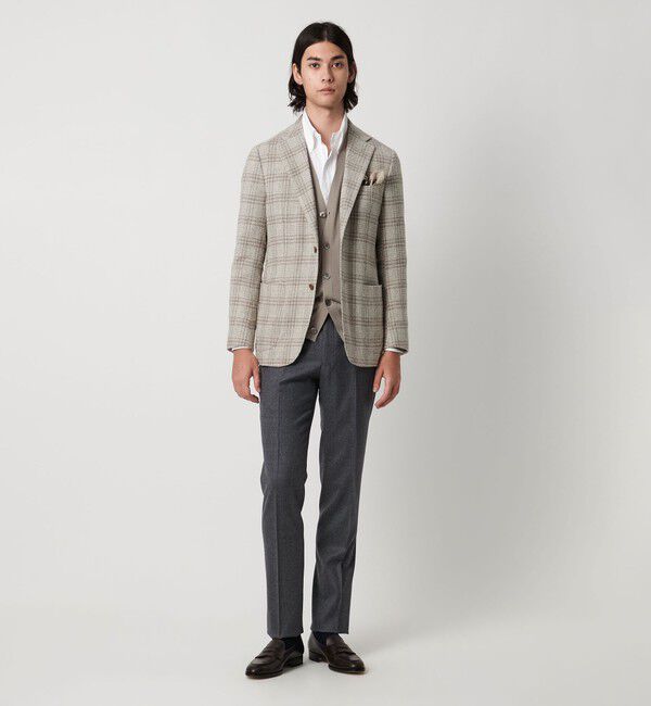 UNITED ARROWS「ウール ハイゲージ カーディガン」|カーディガン|