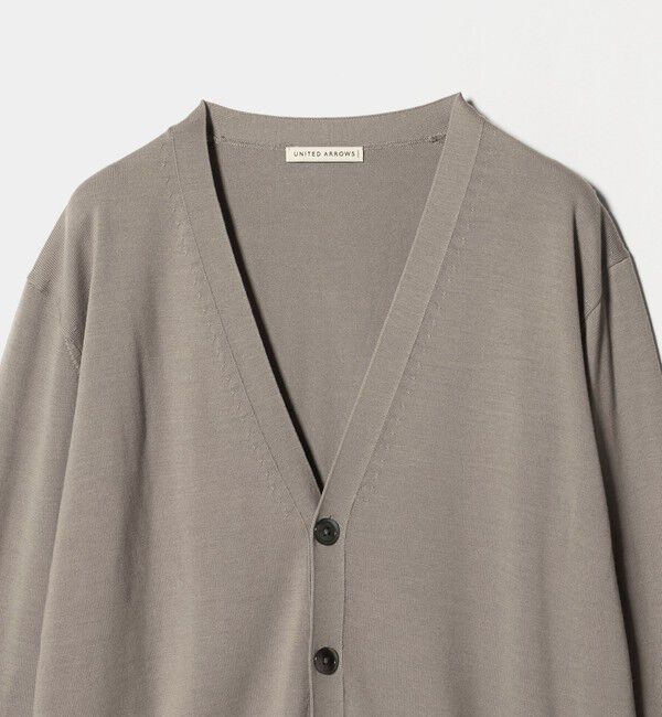 UNITED ARROWS「ウール ハイゲージ カーディガン」|カーディガン|