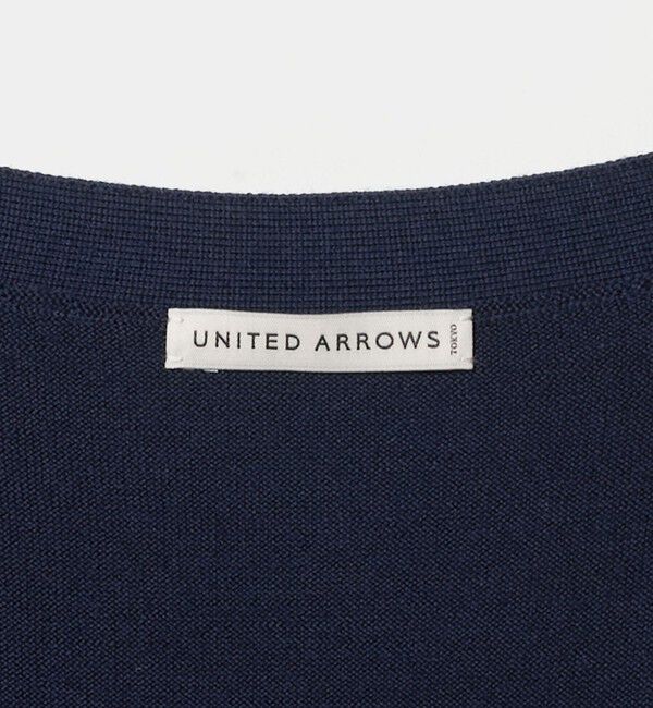 UNITED ARROWS「ウール ハイゲージ カーディガン」|カーディガン|