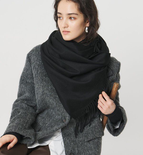 UNITED ARROWS「カシミヤ ソリッド ストール」|ストール|