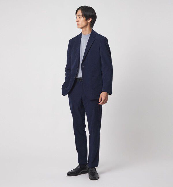 UNITED ARROWS「ライト コーデュロイ シングル 2ボタン テーラードジャケット UA COZY ウォッシャブル ヨコストレッチ」|スーツ|