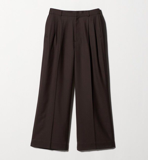 UNITED ARROWS「２タック ワイド パンツ」|チノ|