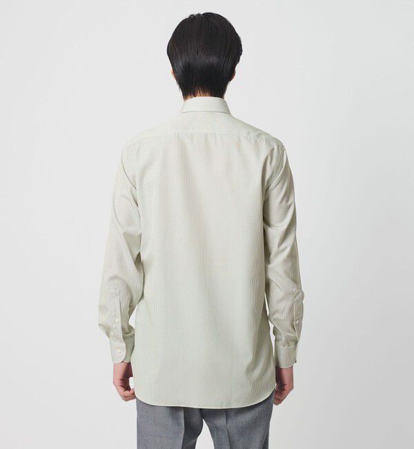 UNITED ARROWS「イージーケア AG キャンディーストライプ セミワイドカラーシャツ ー抗菌防臭ー」|シャツ・ブラウス|