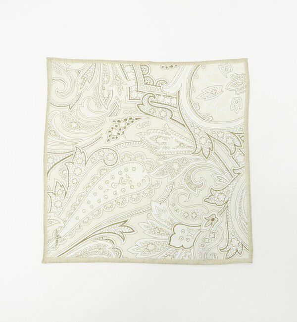 UNITED ARROWS「＜molteni＞ ペイズリー ポケットチーフ」|ハンカチ|