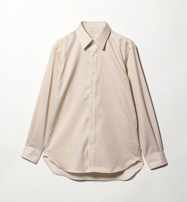 UNITED ARROWS「イージーケア AG ファンシーストライプ ラウンドレギュラーカラー シャツ ー抗菌防臭ー」|シャツ・ブラウス|