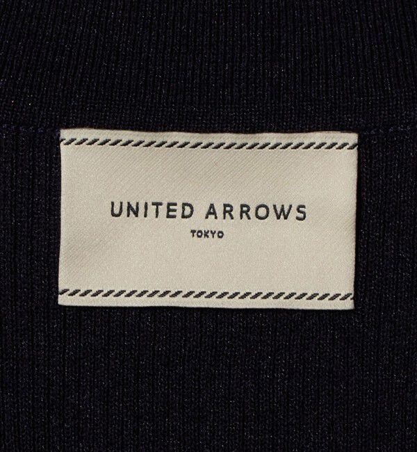UNITED ARROWS「スキッパー リブカーディガン ‐ウォッシャブル‐」|カーディガン|