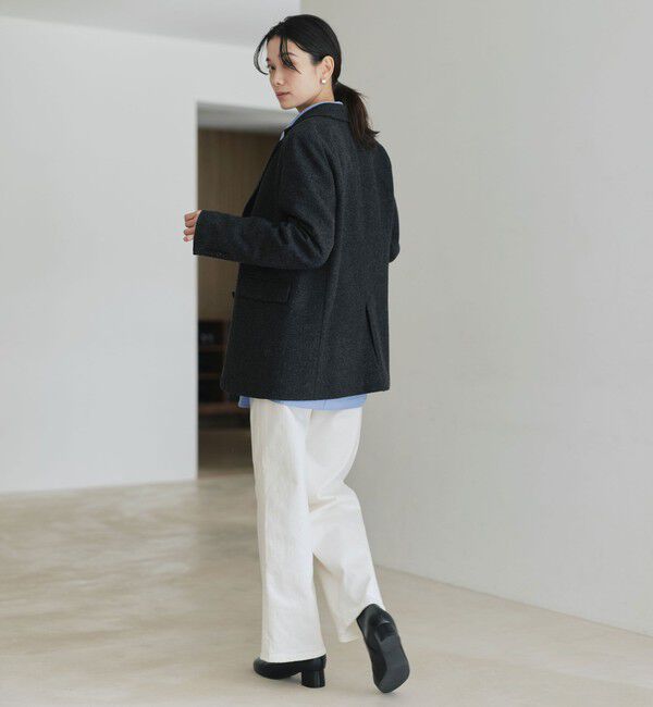 size SHORTあり］ウーリー テーラード ジャケット（UNITED ARROWS