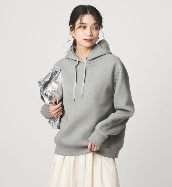 UNITED ARROWS green label relaxing「ダンボール フーディー プルオーバー」|パーカー|MD.GRAY