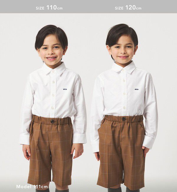 UNITED ARROWS green label relaxing「オックスシャツ / キッズ 110cm-130cm」|シャツ・ブラウス|