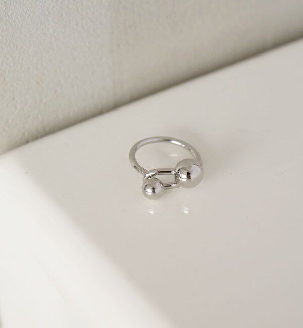UNITED ARROWS green label relaxing「【WEB限定】ボール モチーフ リング」|リング|