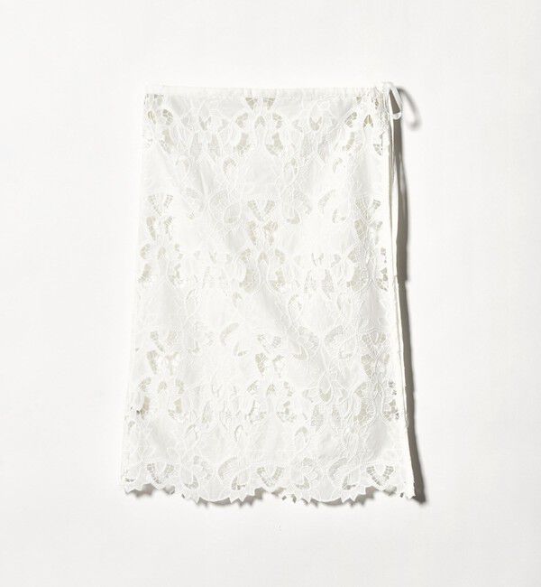 UNITED ARROWS green label relaxing「レース レイヤード スカート」|タイト|