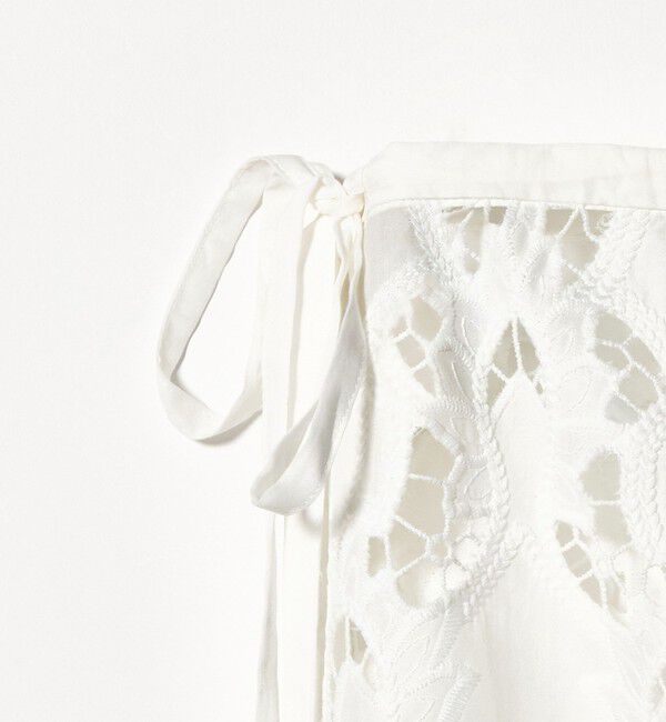 UNITED ARROWS green label relaxing「レース レイヤード スカート」|タイト|