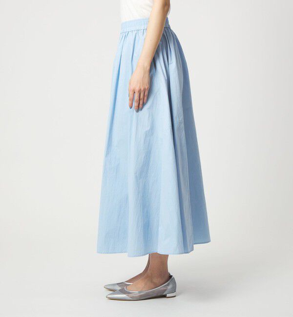 UNITED ARROWS green label relaxing「ギャザー フレア スカート」|フレア|