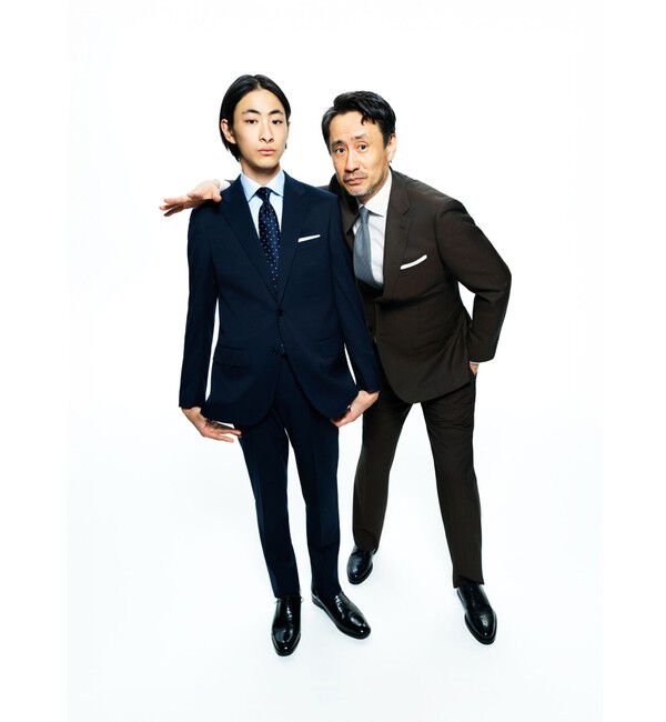 UNITED ARROWS green label relaxing「MODERATION SUIT 2B HC/BW- モデレーション スーツ ジャケット ＆ パンツ 上下セット 裾仕上げ済 -ストレッ」|スーツ|