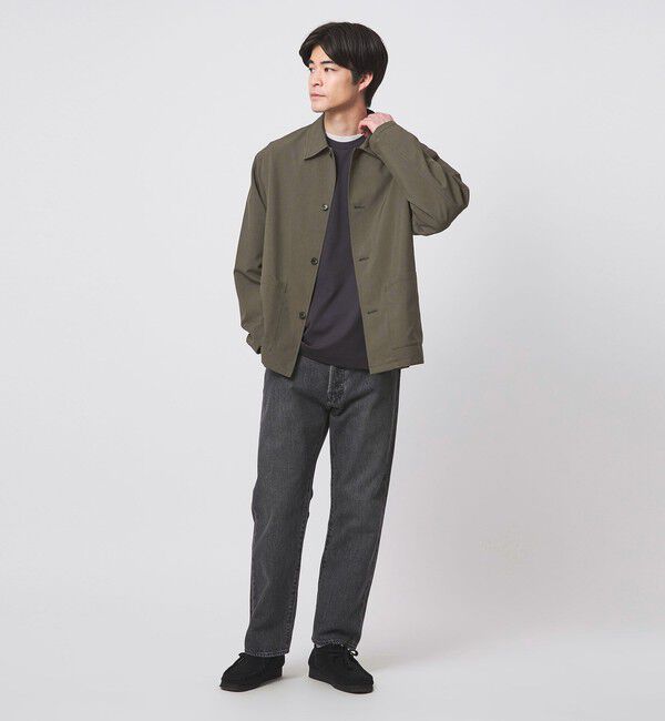 UNITED ARROWS green label relaxing「【WEB限定】ドライポリエステル カバーオール -吸水速乾-」|ブルゾン・スタジャン|