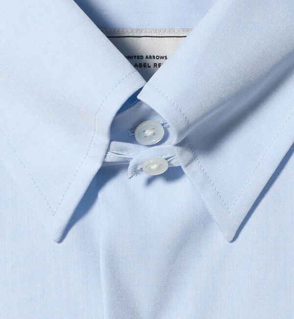 UNITED ARROWS green label relaxing「コットン ソリッド タブカラー ドレスシャツ -イージーアイロン-」|シャツ・ブラウス|