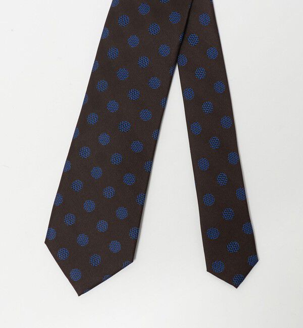 UNITED ARROWS green label relaxing「GLR シルク2 8.0cm ドット ネクタイ」|ネクタイ・蝶ネクタイ|