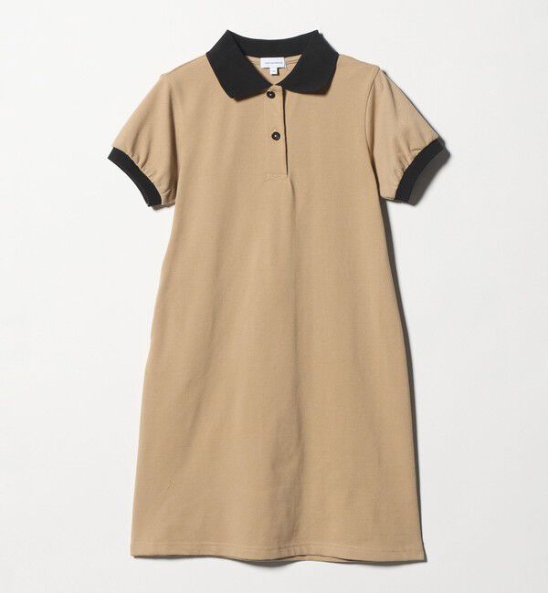 UNITED ARROWS green label relaxing「バイカラー カノコ ポロワンピース / キッズ  140cm-160cm」|ワンピース|