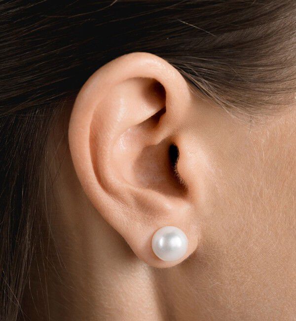 BEAUTY&YOUTH UNITED ARROWS「＜BAQLESS＞ボタンパール ピアス」|ピアス|