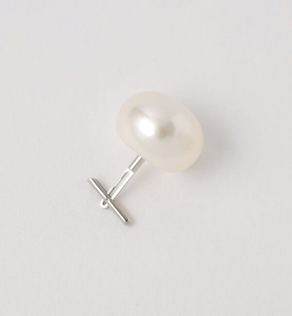 BEAUTY&YOUTH UNITED ARROWS「＜BAQLESS＞ボタンパール ピアス」|ピアス|