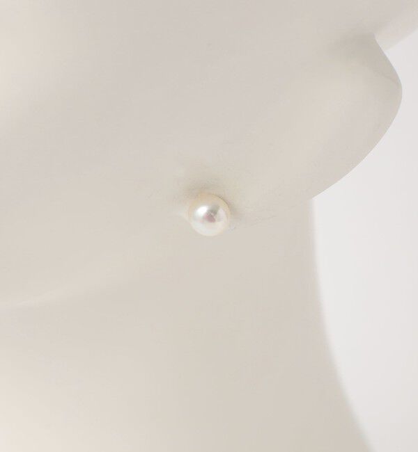 BEAUTY&YOUTH UNITED ARROWS「＜BAQLESS＞ボタンパール ピアス」|ピアス|