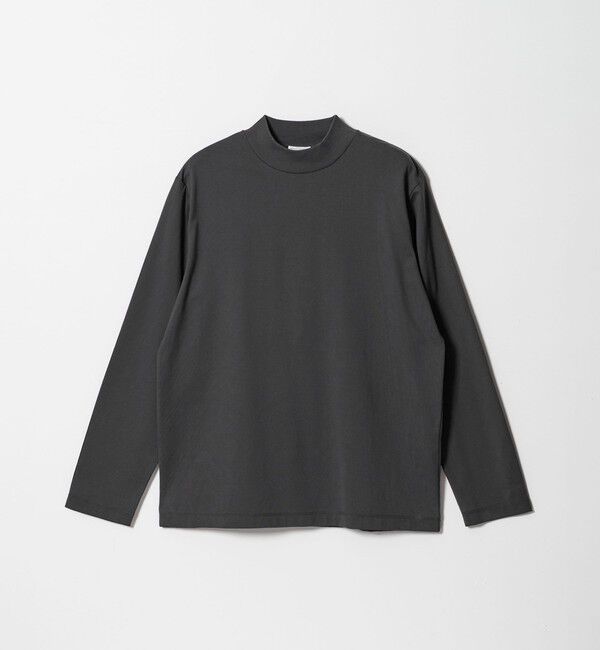 BEAUTY&YOUTH UNITED ARROWS「【WEB限定 WARDROBE SMART】クリア ガスコットン モックネック カットソー【抗菌・防臭】」|Tシャツ・カットソー|