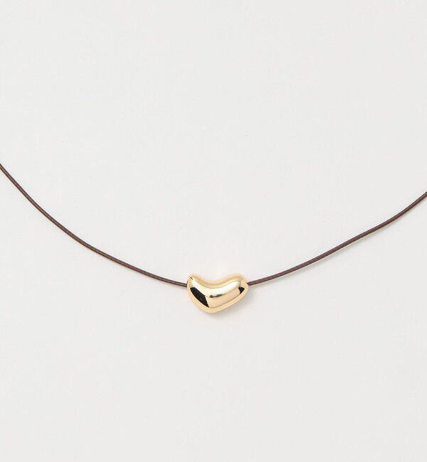 BEAUTY&YOUTH UNITED ARROWS「ユニークハート コードスライダーネックレス」|ネックレス|