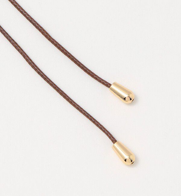 BEAUTY&YOUTH UNITED ARROWS「ユニークハート コードスライダーネックレス」|ネックレス|