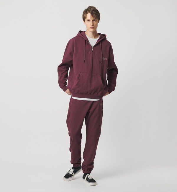 California General Store「＜CGS.＞オーガニックコットン ハーフジップ フーディ スウェット」|スウェット・ジャージ|