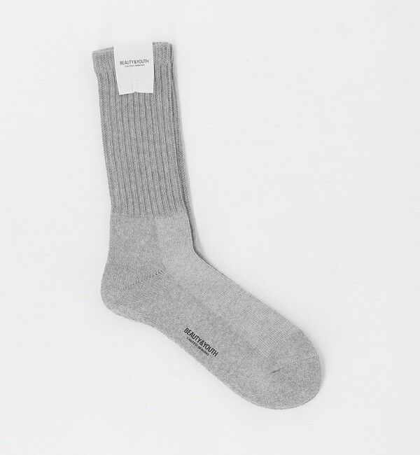 BEAUTY&YOUTH UNITED ARROWS「ルーズ パイル クルー ソックス」|ソックス|その他1