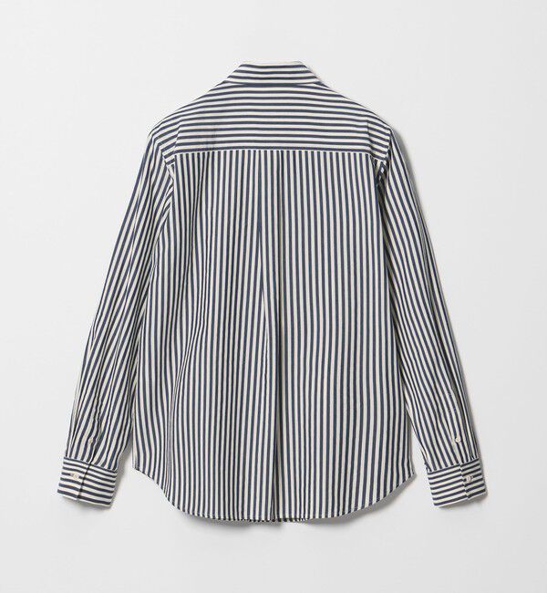 STEVEN ALAN「＜Steven Alan＞コットン キュプラ ストライプ シャツ」|シャツ・ブラウス|