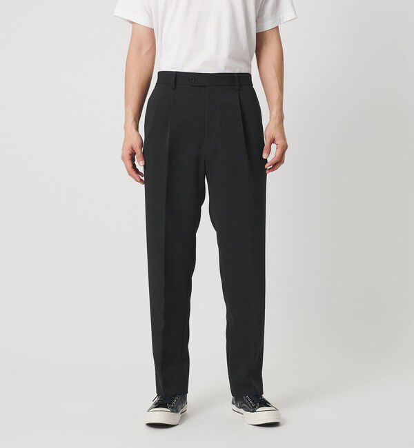 BEAUTY&YOUTH UNITED ARROWS「ソフト ダブルクロス イージー スラックス NO.5」|チノ|