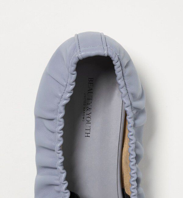 BEAUTY&YOUTH UNITED ARROWS「ギャザー バレエシューズ」|バレエシューズ|