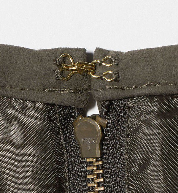 ATTISESSION「＜ATTISESSION＞スエードライク フリンジ スカート」|スカート|