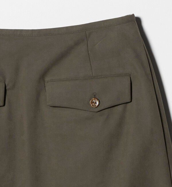 ATTISESSION「＜ATTISESSION＞スエードライク フリンジ スカート」|スカート|