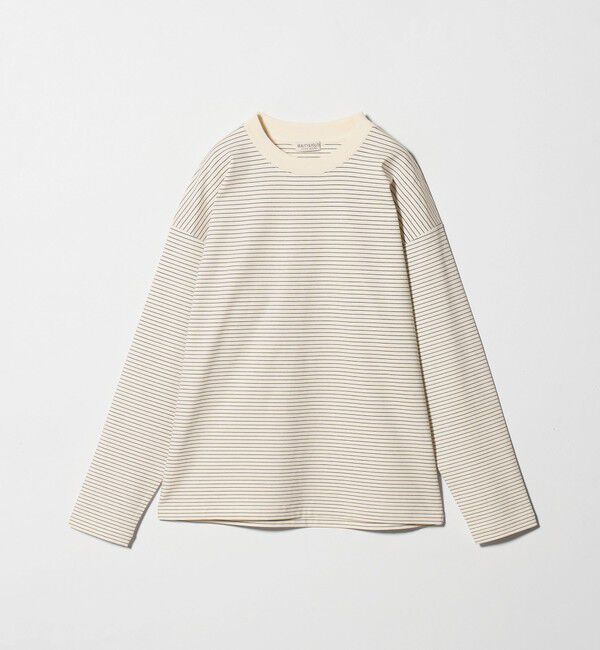 BEAUTY&YOUTH UNITED ARROWS「プラチナ ポンチ クルーネック カットソー 抗菌防臭」|Tシャツ・カットソー|