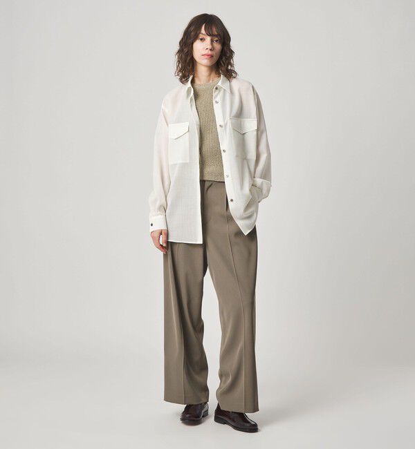 STEVEN ALAN「＜Steven Alan＞タック パンツ」|チノ|