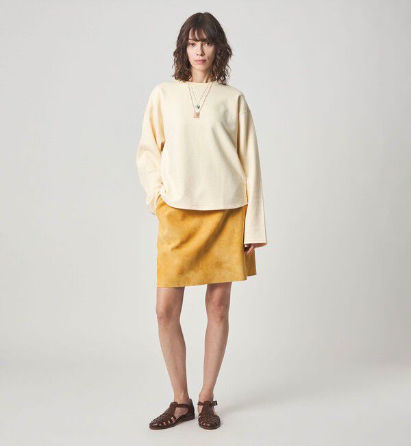 STEVEN ALAN「＜Steven Alan＞スエード イージー ミニスカート」|スカート|