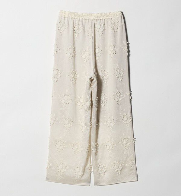 BEAUTY&YOUTH UNITED ARROWS「セルロースナイロン エンブロイダリー イージーパンツ」|その他|