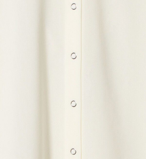 BEAUTY&YOUTH UNITED ARROWS「リングボタン チュール カーディガン ウォッシャブル 接触冷感」|カーディガン|