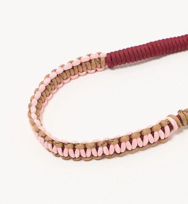 BEAUTY&YOUTH UNITED ARROWS「＜A SCENE＞Design paracord shoulder スマホショルダー ピンク」|その他|