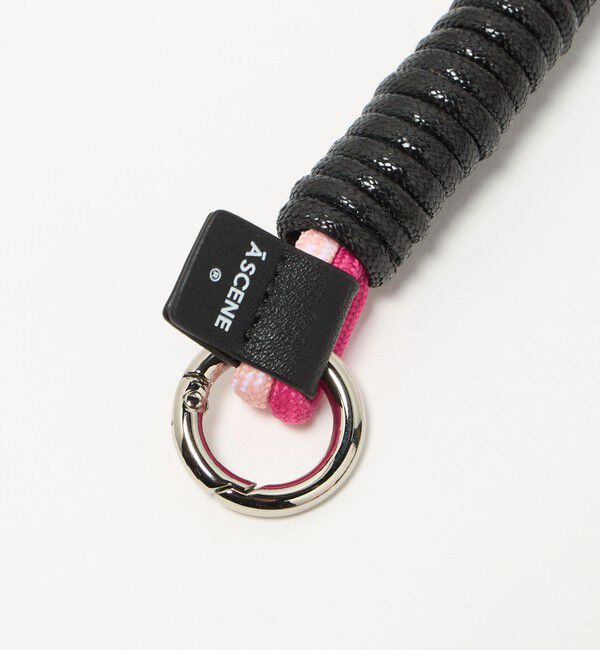 BEAUTY&YOUTH UNITED ARROWS「＜A SCENE＞Design paracord shoulder スマホショルダー ピンク」|その他|