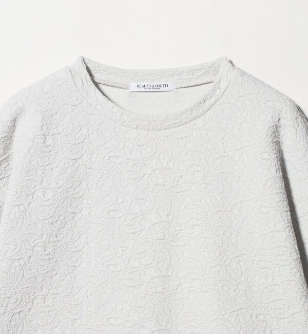 BEAUTY&YOUTH UNITED ARROWS「ジャガード クルーネック プルオーバー」|Tシャツ・カットソー|