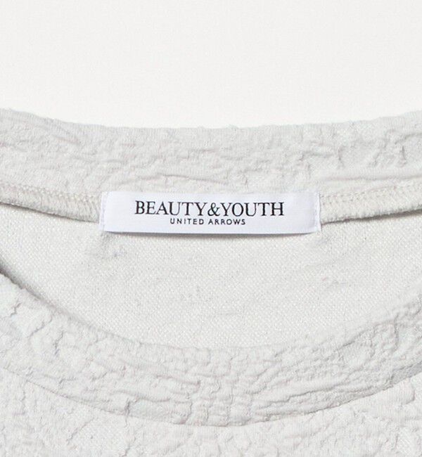 BEAUTY&YOUTH UNITED ARROWS「ジャガード クルーネック プルオーバー」|Tシャツ・カットソー|