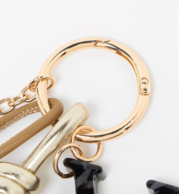 BEAUTY&YOUTH UNITED ARROWS「＜VIOLAd&rsquo;ORO＞ポンポン ロゴ バッグチャーム」|チャーム・キーホルダー|