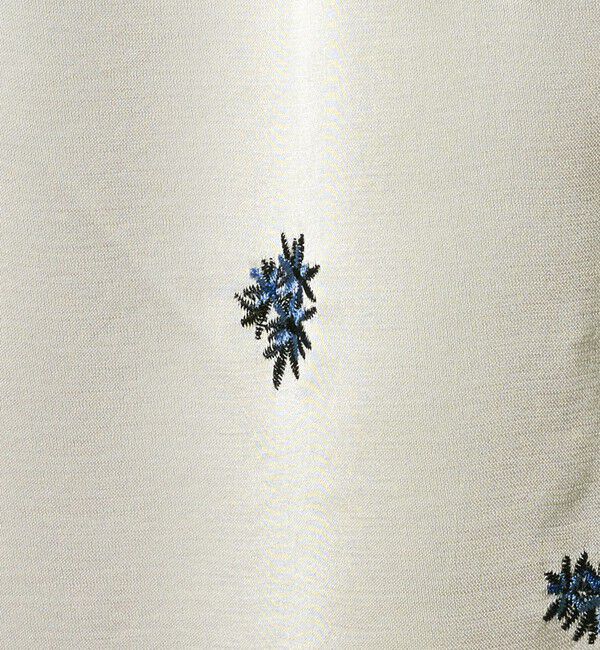 BEAUTY&YOUTH UNITED ARROWS「フラワー エンブロイダリー ドローストリング スカート ウォッシャブル」|スカート|